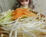 リカちゃん♡もつ鍋(牛肉ホル味噌味)作り方1写真