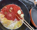 カルボナーラにトマト♪トマボナーラ♪作り方2写真