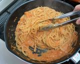 カルボナーラにトマト♪トマボナーラ♪作り方5写真
