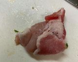 簡単♩香味ネギの豚ロース包み焼き作り方5写真