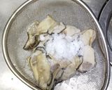 牡蠣の煮びたし　柚子胡椒で　作り方1写真