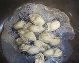 牡蠣の煮びたし　柚子胡椒で　作り方5写真