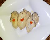 牡蠣の煮びたし　柚子胡椒で　作り方7写真