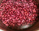 圧力鍋で金時豆の甘煮作り方1写真
