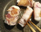 お餅の肉巻き作り方3写真