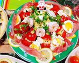 パーティクリスマスサラダ(男飯３)作り方2写真