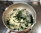 もずくとわかめの味噌汁作り方3写真