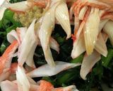 春菊のわさび麺つゆ和え作り方4写真