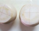 丸のまま蕪を焼く作り方1写真