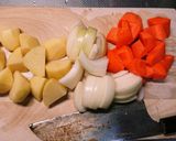 柔らか☆牛すね肉の赤ワイン煮込み作り方1写真