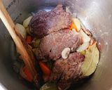 柔らか☆牛すね肉の赤ワイン煮込み作り方9写真