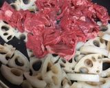 牛肉れんこんの生姜煮 ＊作り置き＊作り方3写真
