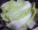 簡単＆手軽❤　白菜と挽肉のミルフィーユ作り方5写真