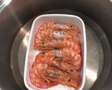海老のうま煮 おせち お重作り方6写真