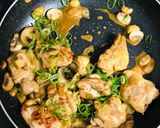 ガーリックバター鶏肉とマッシュルーム炒め作り方6写真