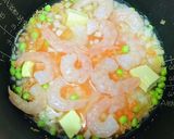炊飯器でエビピラフ・パラパラピラフ作り方4写真
