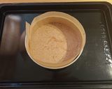 チョコスポンジのホワイトチョコケーキ作り方8写真