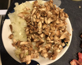 在宅勤務に　鎌田さんのにんにく炒飯作り方1写真