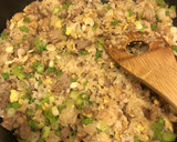 在宅勤務に　鎌田さんのにんにく炒飯作り方8写真