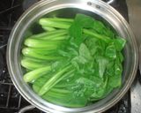 ビタミン小松菜炒め♪簡単漢方食養生作り方2写真