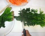 ビタミンほうれん草炒め♪簡単漢方食養生作り方5写真