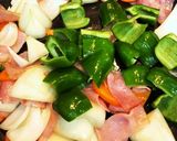 キャベツ&ベーコンと残り物野菜のカレー煮作り方4写真