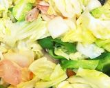 キャベツ&ベーコンと残り物野菜のカレー煮作り方5写真