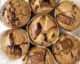 簡単美味ワンボールチョコバナナマフィン作り方22写真