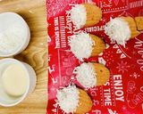 ココナッツトッピングのマドレーヌ♪作り方2写真