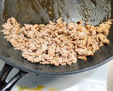 冷凍揚げナスと冷凍オクラで麻婆焼きそば作り方3写真