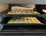 パパ　手抜きクッキー　抹茶チョコチップ作り方7写真