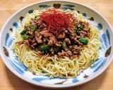 冷凍揚げナスと冷凍オクラで麻婆焼きそば作り方5写真