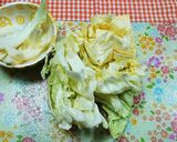 キャベツのざく切り(芯取り)ஐ♡*作り方8写真