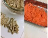 ごぼうと人参の胡麻マヨ ＊作り置き＊作り方1写真