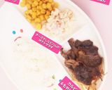 カルビ&もやし炒め&干しエビポテトサラダ作り方3写真