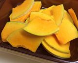 豚ロースとかぼちゃのスタミナ炒め作り方1写真