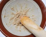 美味★餅・焼おにぎりのためのくるみ味噌作り方3写真