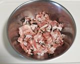 お弁当にも♪豚こまと塩昆布のまんまる焼き作り方2写真