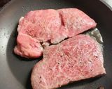 ステーキとベリー&シャリアピンソース作り方8写真