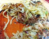 俵バーグ焼きそば作り方1写真