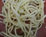 俵バーグ焼きそば作り方2写真