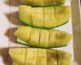 簡単☆生ハムメロン作り方1写真