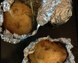オーブンまかせのジャケットポテト作り方1写真