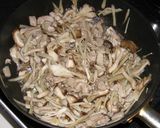 きのこと越後もち豚の炊き込みご飯作り方4写真