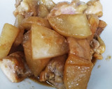 簡単♪鶏肉と大根の照り照り炒め作り方5写真