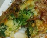 リカちゃん♡タアサイお好み焼き風米粉焼き作り方19写真
