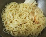 たっぷりバター♪和風タラコパスタ作り方3写真
