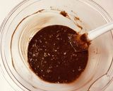 チョコとクルミのカップケーキ作り方3写真