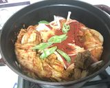 簡単☆豚キムチチム(煮)☆韓国料理作り方4写真