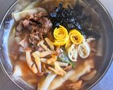 韓国お雑煮　トックマンドゥグク作り方12写真